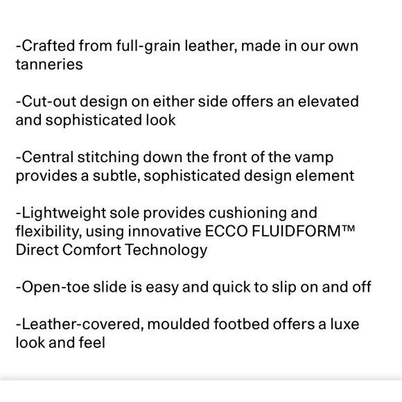 Ecco FlowT LX Slide Sandals - Picture 8 of 8